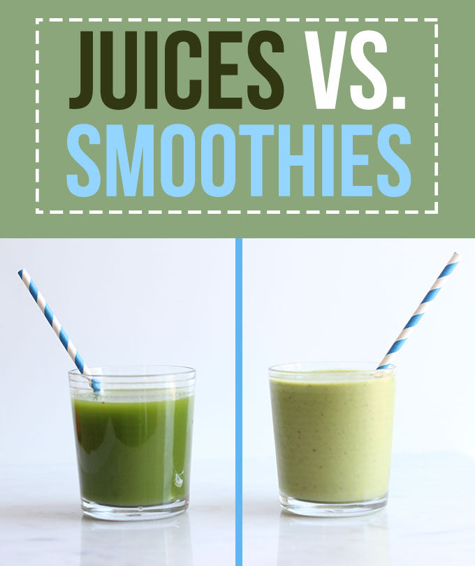 Juices Vs Smoothies from a guy that sells both!
